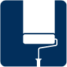 Kachel-Farbroller-blau